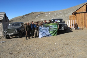 В Республике Тыва завершены учеты алтайского горного барана в трансграничной зоне России и Монголии.